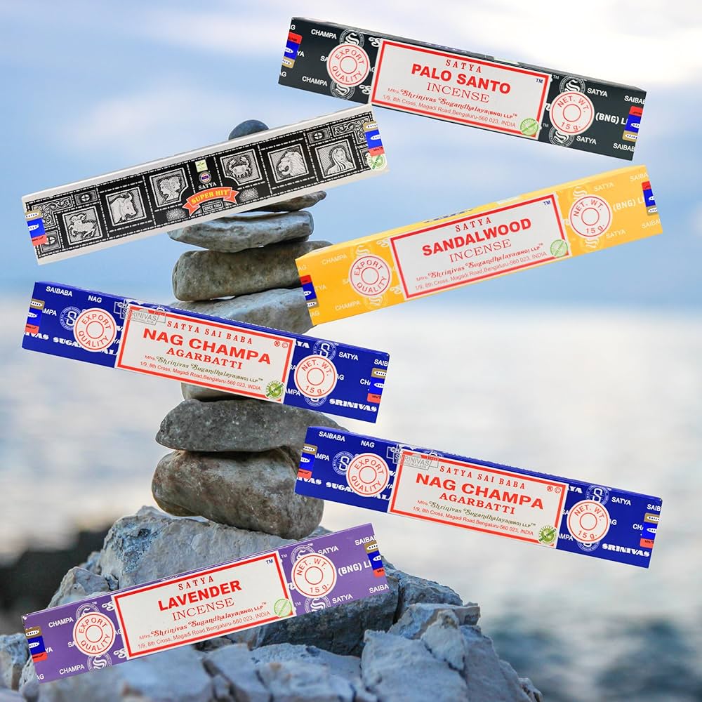 Incienso Nag Champa 15 varillas varios aromas