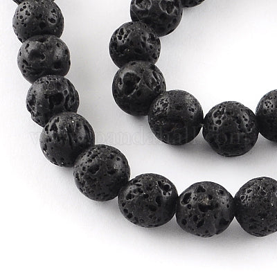 Lava Pulsera elástica esfera 4mm