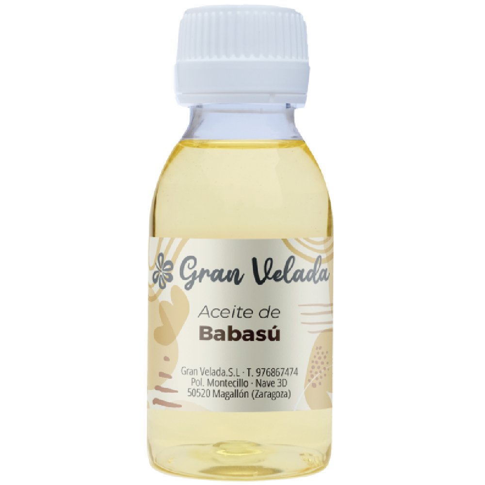 Aceite extraído de las semillas de la palmera babasú 100 ml
