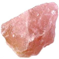 Cuarzo Rosa en bruto pieza