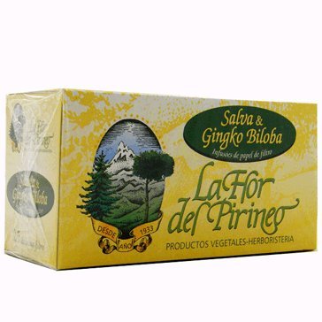 Infusion de Salvia y Ginko Biloba