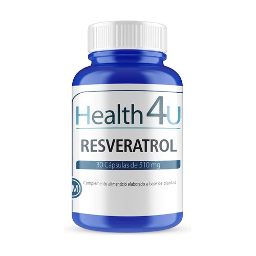 RESVERATROL 30 CAPSULAS 510 mg HEALT4U