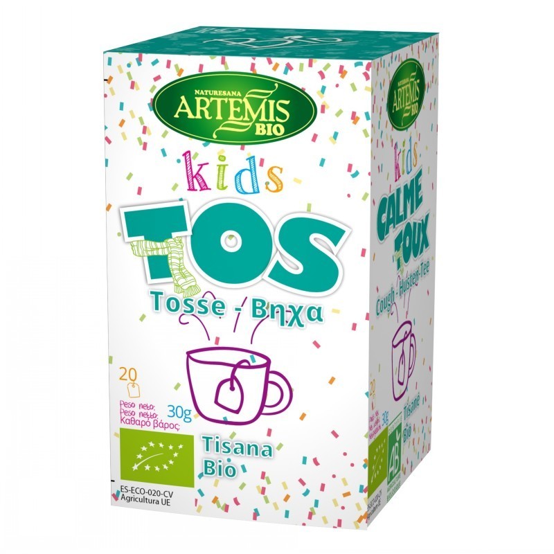 Tos Kids Infusión Bio 20 Bolsas ARTEMIS