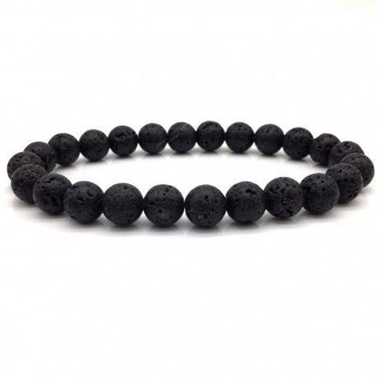 Lava Pulsera elástica esfera 4mm
