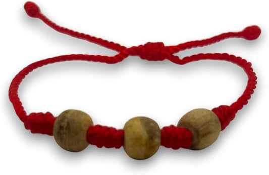 7 Nudos Pulsera 2 o 3 Esfera Palo Santo